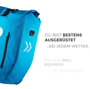 ID gói đa chức năng đi xe đạp xe đạp pannier xe đạp 100% không thấm nước Messenger Túi ba lô 3 trong 1 xe đạp Túi & hộp - Product Image 3