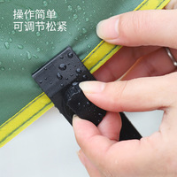 Sangles coupe-vent Jiarui pour grande tente extérieure, crochets de fixation à point de traction avec bloque-cordons, pour auvent de camping, en plastique et nylon sans nickel