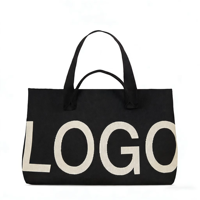 Sac fourre-tout réutilisable OEM, sac à main, sac d'épaule pliable pour ordinateur portable, grand sac fourre-tout tricoté, sac fourre-tout jacquard pour femme