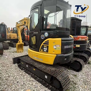 Excavadora Compacta Hidráulica sobre Orugas KOMATSU PC40MR, Equipo de Movimiento de Tierras, Mini Excavadora - Product Image 3