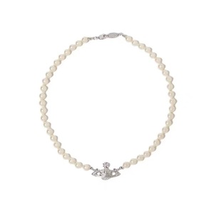 <span class=keywords><strong>Collana</strong></span> Saturno <span class=keywords><strong>di</strong></span> Alta Qualità con <span class=keywords><strong>Perle</strong></span> <span class=keywords><strong>Finte</strong></span> Bianche Rotonde, Girocollo da Donna <span class=keywords><strong>di</strong></span> Lusso Leggero Elettroplaccato, Catena per Clavicola Resistente allo Sbiadimento - Product Image 5