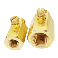 Nouveau JUNWAVE Manomètre hydraulique en laiton de qualité supérieure avec amortisseur, garantie de 3 mois pour les usines de fabrication et les machines
