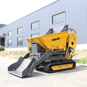 Livraison gratuite, livraison rapide, mini-dumper chenillé chinois 500 kg 800 kg, mini-dumper hydraulique pour travaux agricoles et de construction, petit dumper de jardin - Product Image 4