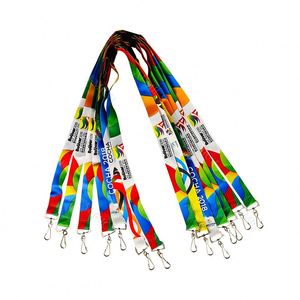 Porte-badge rétractable personnalisé avec logo imprimé QM, cordon promotionnel personnalisé pour carte d'identité - Product Image 4