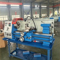 Tour à banc horizontal à vitesse variable CJM360GV, portée de 360 mm, longueur de pièce de travail de 600/750 mm, mandrin MT6 de 52 mm, moteur de 1,5 kW, manuel