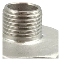 Raccord réducteur hexagonal mâle fileté SUS304 pour systèmes de climatisation/cuisine/salle de bain/ventilation et circulation de liquides OEM