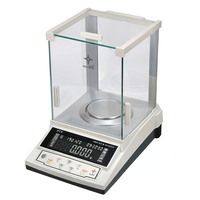 Capteur de pesée de précision PULISITE 220g/1mg avec calibration externe, affichage LCD, entièrement en alliage d'aluminium pour laboratoire
