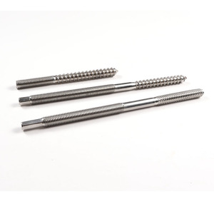 M10 * 200 Ss304 Solar Dak <span class=keywords><strong>Double</strong></span> End Schroef Houtdraad Epdm Hanger Bout En Hex Flens Vergrendelingsmoeren - Product Image 4