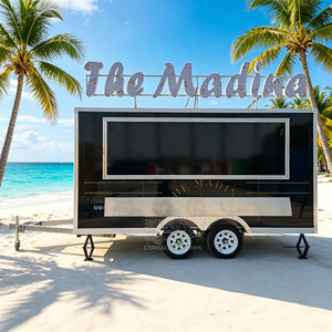 Mobile Food <b>Trailer</b> Snack Cart Mobile Catering Food Vending Cart <b>Trailer</b> Ice Cream <b>Trailer</b> Fully Equipped Us Standards - Product Image 4