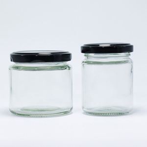 Clear Wide Mouth Eco-friendly Recyclable Glass Canning <b>Jars</b> for Honey Jam <b>Pickle</b> Sauce Sugar Chocolate 250ml 500ml 8oz 16oz - Product Image 5