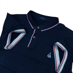 Polo Personalizado para Hombre, de Secado Rápido, con Jacquard, Manga Corta, para Golf, con Bordado e Impresión OEM de Alta Calidad - Product Image 2