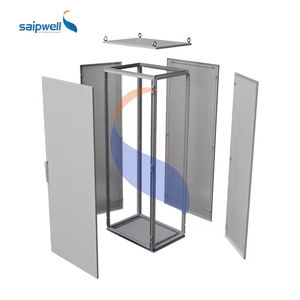 Industry Enclosure Stainless Steel Freestanding Cabinet Modular Enclosure 9/16-fold Profile Frame Floor Standing Metal Enclosure - Product Image 3