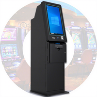 Ticket Redemption Gaming Management Software ATM Kiosk 23.8 Inch Capacitive Touch Screen Firelink Skill Game Cabinet Video SDK
