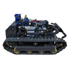 เครื่องตัดหญ้าควบคุมระยะไกลรุ่นขายดีที่สุดของจีน Tank764-90A หุ่นยนต์ตัดหญ้าไร้สายขนาดใหญ่ ได้รับมาตรฐาน CE และ EPA - Product Image 3