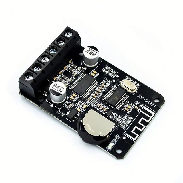 10W/15W/20W/30W/40W Stereo for Bluetooth Power Amplifier Board 12V/24V High Power Digital Amplifier Module XY-P15W