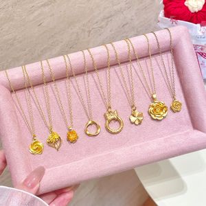 Set de bisuteria de acero inoxidable cadena china oro laminado 18K 925 collar de barra de plata esterlina abalorio plata 925 - Product Image 1