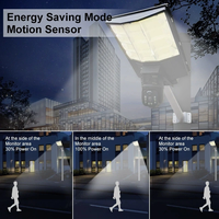Eseecloud Lampe solaire intégrée de qualité WIFI 12MP CCTV Caméra de surveillance LED IP66 Trois écrans Protection de sécurité Route