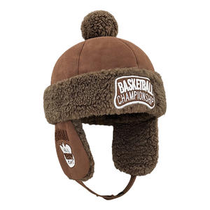 Gorro de Invierno al por Mayor, Unisex, de Terciopelo, Cálido, con Protección para las Orejas, para Ciclismo al Aire Libre, Esquí, Playa, Viajes, Gorro de Piloto para el Frío - Product Image 4