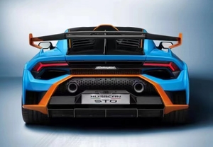 Matériau en carbone sec rond pour <span class=keywords><strong>Lamborghini</strong></span> <span class=keywords><strong>Huracan</strong></span> 580 610 <span class=keywords><strong>EVO</strong></span>, kit carrosserie de style STO, pare-chocs, lèvre avant, lèvre arrière, spoiler, capot - Product Image 6