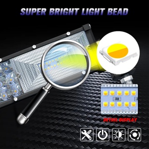 Barre LED incurvée en aluminium pour bateau, 31 pouces, 270W, 405W, 540W, 675W, faisceau spot, lumière blanche et jaune, vente en gros - Product Image 4