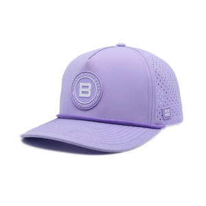 Gorra de Béisbol de 5 Paneles, Resistente al Agua, con Corte Láser, Personalizada en Lila, para Mujer, Transpirable, Ideal para Actividades al Aire Libre - Product Image 2