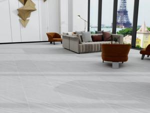 Carreaux de marbre 600 * 1200 mm, intérieur, mat, brillant, émaillé, <span class=keywords><strong>gris</strong></span>, blanc, carreaux de céramique, salon, chambre à coucher, résistant à l'usure - Product Image 5