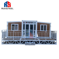 RUIISTEEL Casa Maison modulaire Maison conteneur pliable Remorque de toilette portable