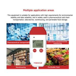 Convient pour la surveillance du stockage et du transport en chaîne du froid des produits pharmaceutiques - Product Image 1