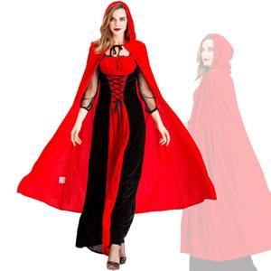 <span class=keywords><strong>Disfraz</strong></span> Medieval <span class=keywords><strong>de</strong></span> The Vampire Diaries para <span class=keywords><strong>Mujer</strong></span>, <span class=keywords><strong>Disfraz</strong></span> <span class=keywords><strong>de</strong></span> <span class=keywords><strong>Caperucita</strong></span> <span class=keywords><strong>Roja</strong></span> para Fiesta <span class=keywords><strong>de</strong></span> Halloween, Cosplay, <span class=keywords><strong>Disfraz</strong></span> Elegante - Product Image 1