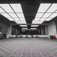 Panneau lumineux LED KLCB CE pour lavage de voitures, garage, détaillage automobile, lumière hexagonale pour plafond, éclairage de garage