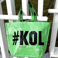 Logo personnalisé laminé PE/PP tissé Shopping Tote Matériau non-tissé recyclable et durable pour les cadeaux