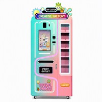 Distributeur automatique de pièces commémoratives à impression UV par IA sans pilote, borne photo, distributeur automatique d'aimants de réfrigérateur souvenirs, kiosque OEM ODM