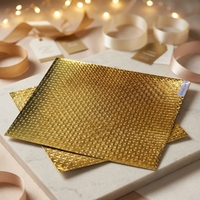 Geprägtes Logo Bedrucktes Kraftpapier Laminiert mit Folienrückseite für Weihnachtsgeschenkbox-Dekoration Papierschnitt