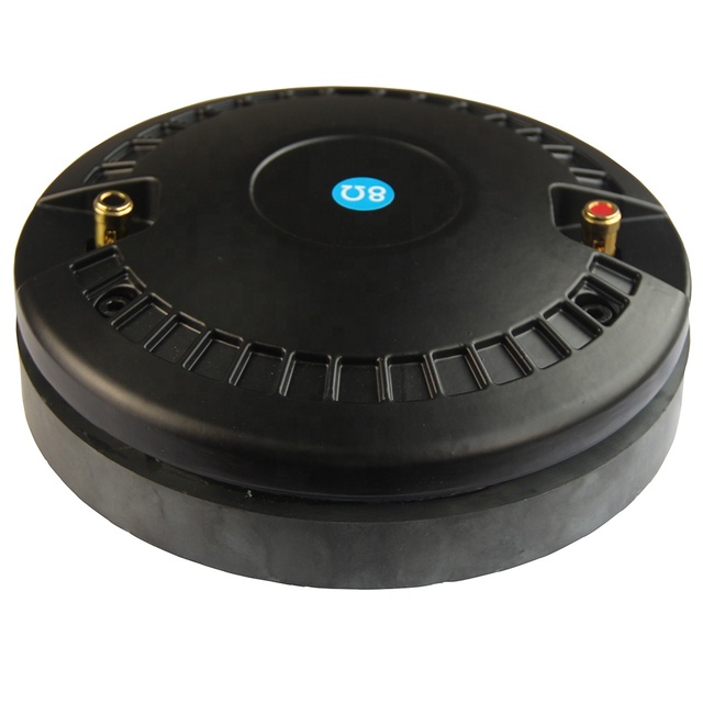 160W Titanium Compression Horn Driver, Screw-on Type Car Speaker Tweeter PA Loudspeaker Tweeter for Professional/stage Use