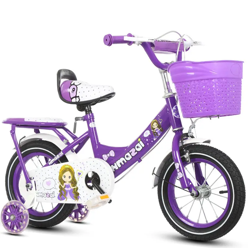 Alibaba payı fiyat çin bebek döngüsü 12 "tekerlekler/prenses çocuk bisikleti için 3 4 8 10 yaşında çocuk/Kızlar çocuk bisiklet satış