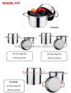 Plat à gratin en métal au design classique avec couvercle pour servir des plats chauds, cuisiner en cuisine et conserver les aliments - Product Image 6