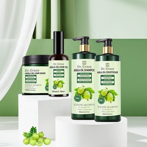 Set per la Cura dei Capelli con Olio di Amla, <span class=keywords><strong>Shampoo</strong></span> e Balsamo Nutriente per una Crescita Sana dei Capelli - Product Image 3