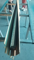 Perfil de ángulo de aluminio y acero galvanizado de recubrimiento fino para enlucido en placas de yeso o bloques lisos, suministro de fábrica