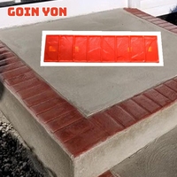 Nouvelles dalles décoratives en pierre calcaire pour bordures, pavés et estampes de béton