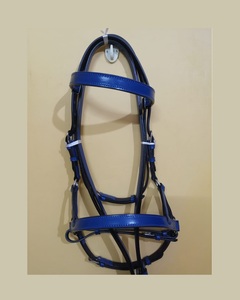 Handcrafted Leather Horse Show <b>Halter</b> With Soft Padding Durable Stitching For Comfort Control And Stylish Presentation - Product Image 5