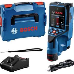BOSCH - 0601081601 Detector Wallscanner D-tect 200 C Profesional con juegos de accesorios en L-Boxx 136 con 1 GBA 12V 2.0Ah ba - Product Image 1