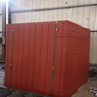 Panneau de coffrage en acier Q235B de 2 mm, surface galvanisée, réutilisable pour la construction de murs en béton, colonnes et dalles de bâtiments de grande hauteur