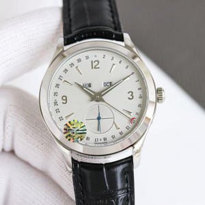 Montre mécanique automatique de sport de luxe de haute qualité, cadran lumineux, calendrier, boîtier en acier inoxydable, petite seconde - Product Image 1