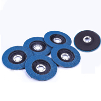 Disque de roue à lamelles en oxyde de zircone 125mm personnalisé diamant 40 disques à lamelles de grain meule pour le polissage des métaux en acier inoxydable