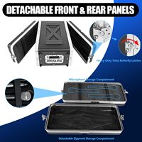 Valise de transport légère et compacte OEM pour disques durs 2U/3U/4U/6U/8U/10U/12U – Boîtier de rangement simple