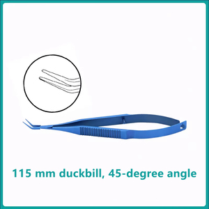 Pinzas para Implante de Lentes Intraoculares |   Instrumentos para Cirugía de Cataratas |   Instrumentos Quirúrgicos Oftálmicos |   Pinzas Plegables para Lentes - Product Image 5