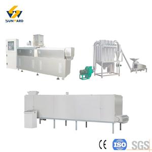 Ligne de production automatique de porridge instantané pour bébés, en acier inoxydable, avec extrusion à double vis, moteur et boîte de vitesses - Product Image 3