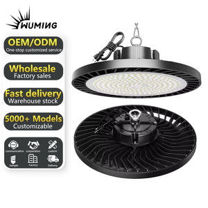 Éclairage industriel UFO à haute luminosité 150W-300W, en aluminium, pour entrepôt, garage, <span class=keywords><strong>atelier</strong></span>, IP65, 5 ans - Product Image 1