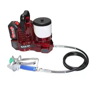 לחץ גבוה נייד ללא לחץ אוויר אקדח ליתיום סוללה צבע ציפוי מכונת כוח נטענת כלי כוח - Product Image 3