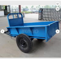 Remorque de tracteur portatif de haute qualité ; remorque de voiture portative ; mini-tracteur agricole